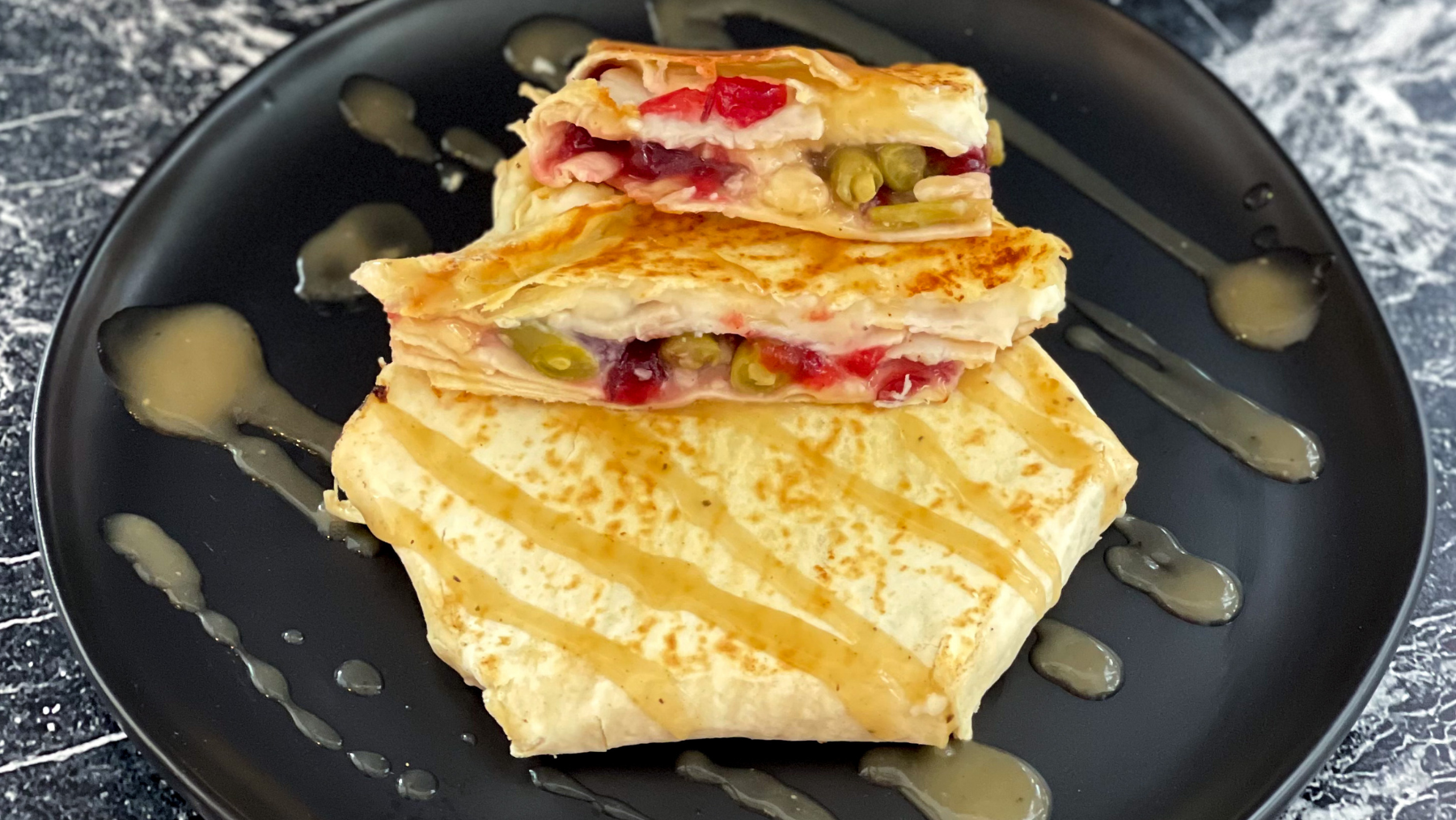 Gobble-It-Up Wrapped Quesadilla