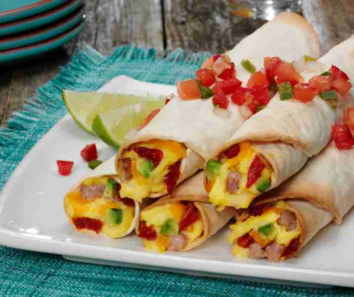 Breakfast Taquitos Azteca