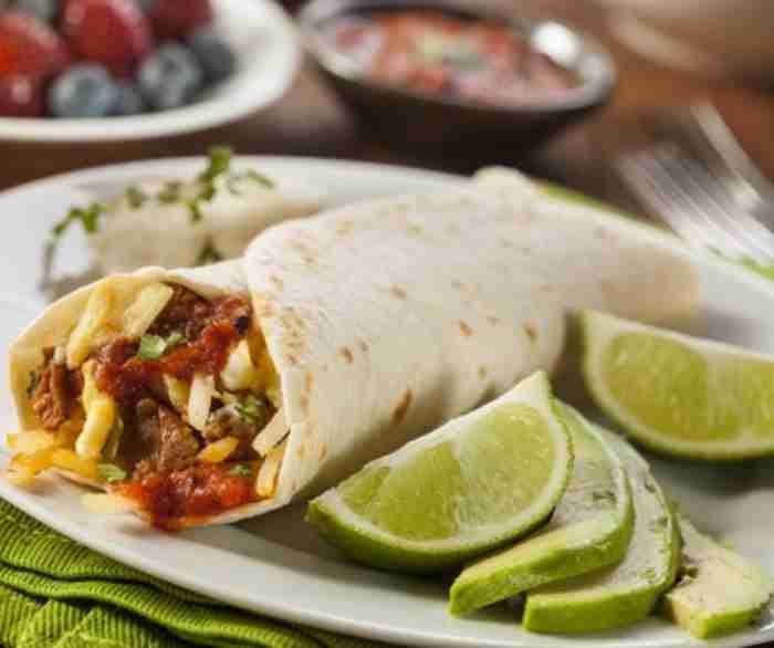 Cheese & Italian Sausage Wraps Azteca