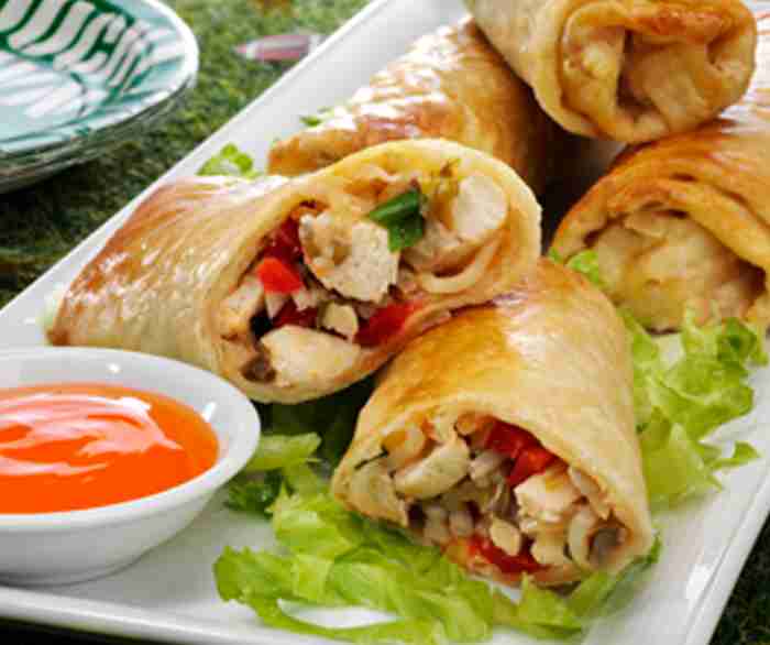 Chicken egg rolls