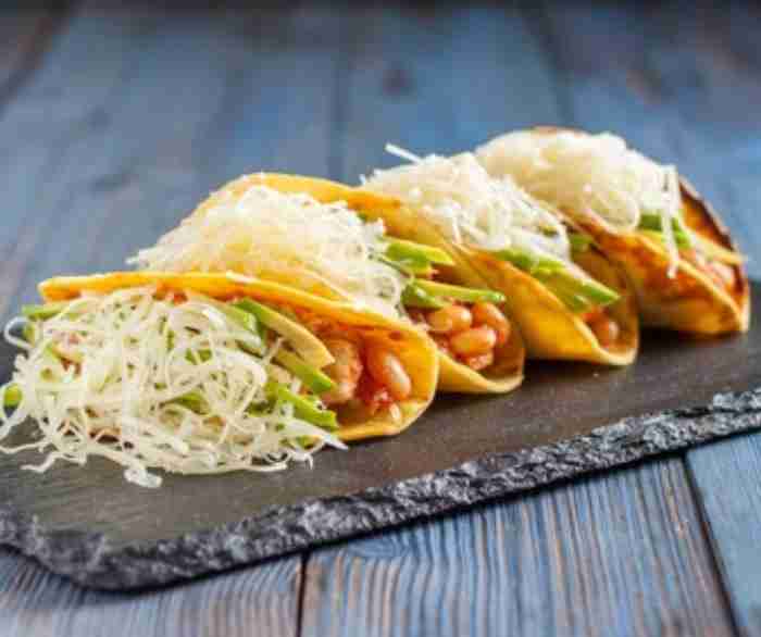 Grilled chicken tacos