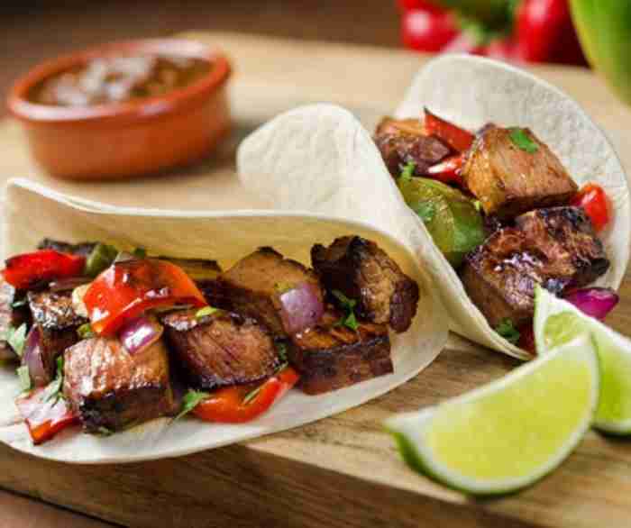 Steak tacos