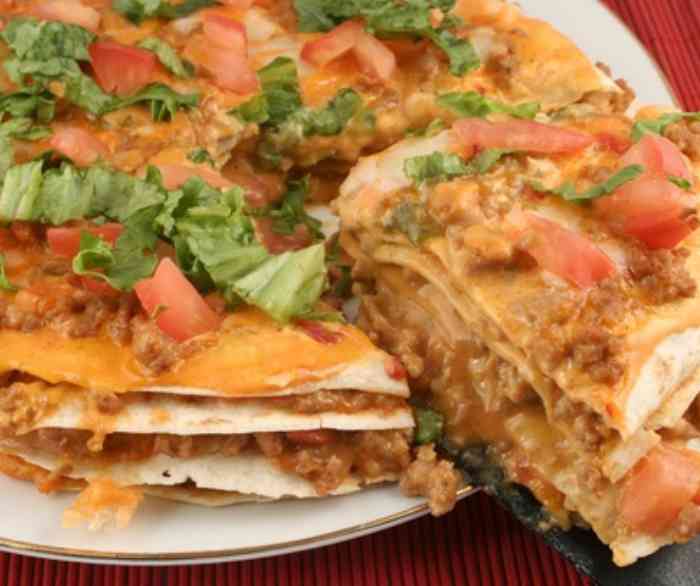 mexican lasagna
