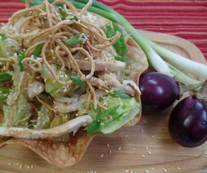 Asian chicken salad