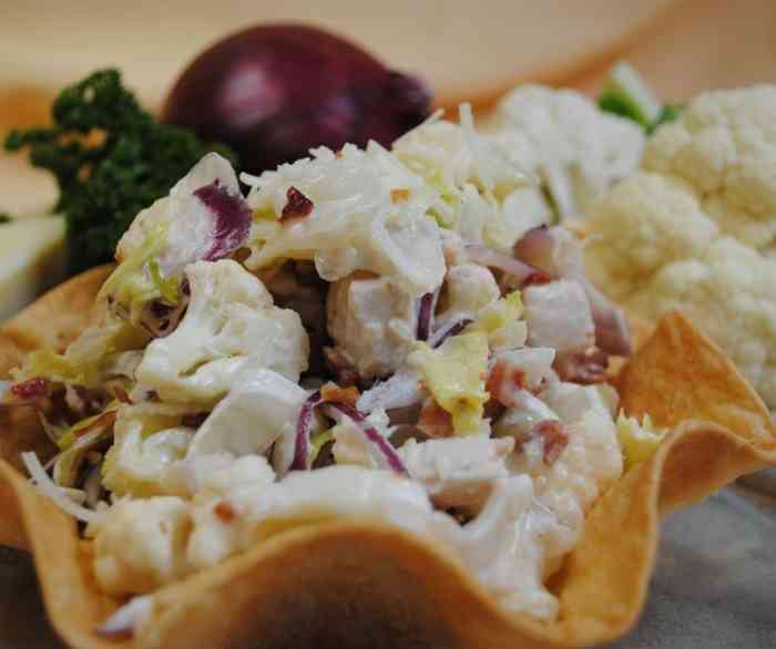 Cauliflower & Chicken Salad - Azteca