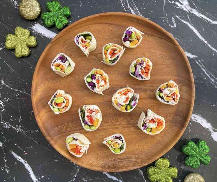 Over the rainbow wraps